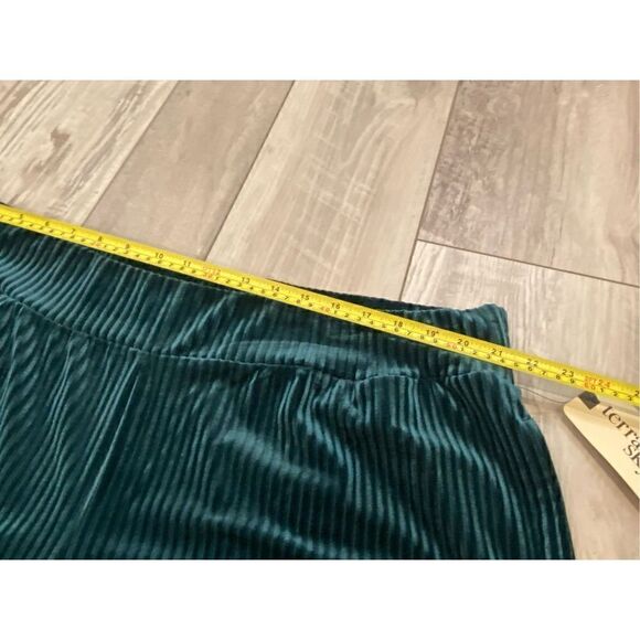 Terra & Sky green wide leg pants size 2X - Picture 7 of 10